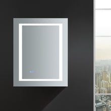 Load image into Gallery viewer, Fresca Spazio 24&quot; Wide x 30&quot; Tall Bathroom Medicine Cabinet w/ LED Lighting &amp; Defogger- Fresca
