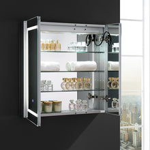 Load image into Gallery viewer, Fresca Spazio 30&quot; Wide x 30&quot; Tall Bathroom Medicine Cabinet w/ LED Lighting &amp; Defogger- Fresca