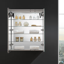Load image into Gallery viewer, Fresca Spazio 30&quot; Wide x 36&quot; Tall Bathroom Medicine Cabinet w/ LED Lighting &amp; Defogger- Fresca