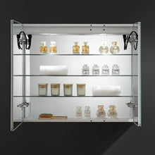 Load image into Gallery viewer, Fresca Spazio 36&quot; Wide x 30&quot; Tall Bathroom Medicine Cabinet w/ LED Lighting &amp; Defogger- Fresca
