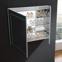 Load image into Gallery viewer, Fresca Spazio 36&quot; Wide x 30&quot; Tall Bathroom Medicine Cabinet w/ LED Lighting &amp; Defogger- Fresca