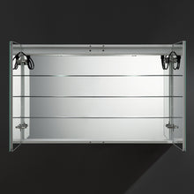 Load image into Gallery viewer, Fresca Spazio 48&quot; Wide x 30&quot; Tall Bathroom Medicine Cabinet w/ LED Lighting &amp; Defogger- Fresca