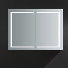 Load image into Gallery viewer, Fresca Spazio 48&quot; Wide x 36&quot; Tall Bathroom Medicine Cabinet w/ LED Lighting &amp; Defogger- Fresca
