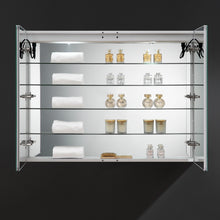 Load image into Gallery viewer, Fresca Spazio 48&quot; Wide x 36&quot; Tall Bathroom Medicine Cabinet w/ LED Lighting &amp; Defogger- Fresca