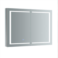 Load image into Gallery viewer, Fresca Spazio 48&quot; Wide x 36&quot; Tall Bathroom Medicine Cabinet w/ LED Lighting &amp; Defogger- Fresca