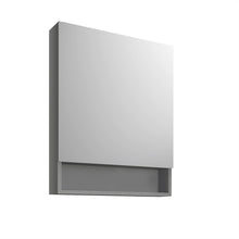 Load image into Gallery viewer, Fresca 24&quot; Gray Bathroom Medicine Cabinet w/ Small Bottom Shelf- Fresca