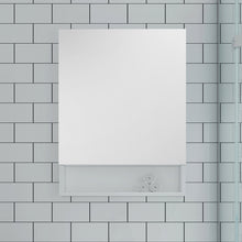 Load image into Gallery viewer, Fresca 24&quot; White Bathroom Medicine Cabinet w/ Small Bottom Shelf- Fresca