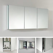 Load image into Gallery viewer, Fresca 60&quot; Wide x 26&quot; Tall Bathroom Medicine Cabinet w/ Mirrors- Fresca