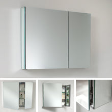 Load image into Gallery viewer, Fresca 30&quot; Wide x 26&quot; Tall Bathroom Medicine Cabinet w/ Mirrors- Fresca