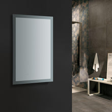 Load image into Gallery viewer, Fresca Angelo 24&quot; Wide x 30&quot; Tall Bathroom Mirror w/ Halo Style LED Lighting and Defogger- Fresca