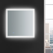 Load image into Gallery viewer, Fresca Angelo 24&quot; Wide x 36&quot; Tall Bathroom Mirror w/ Halo Style LED Lighting and Defogger- Fresca