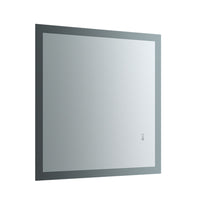 Load image into Gallery viewer, Fresca Angelo 24&quot; Wide x 36&quot; Tall Bathroom Mirror w/ Halo Style LED Lighting and Defogger- Fresca