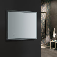 Load image into Gallery viewer, Fresca Angelo 30&quot; Wide x 30&quot; Tall Bathroom Mirror w/ Halo Style LED Lighting and Defogger- Fresca