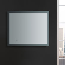Load image into Gallery viewer, Fresca Angelo 30&quot; Wide x 30&quot; Tall Bathroom Mirror w/ Halo Style LED Lighting and Defogger- Fresca