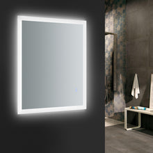 Load image into Gallery viewer, Fresca Angelo 30&quot; Wide x 30&quot; Tall Bathroom Mirror w/ Halo Style LED Lighting and Defogger- Fresca
