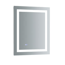 Load image into Gallery viewer, Fresca Angelo 48&quot; Wide x 36&quot; Tall Bathroom Mirror w/ Halo Style LED Lighting and Defogger- Fresca
