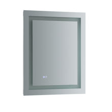 Load image into Gallery viewer, Fresca Angelo 48&quot; Wide x 36&quot; Tall Bathroom Mirror w/ Halo Style LED Lighting and Defogger- Fresca