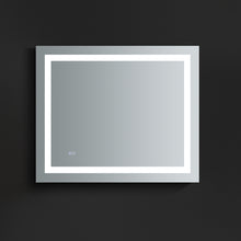 Load image into Gallery viewer, Fresca Santo 30&quot; Wide x 30&quot; Tall Bathroom Mirror w/ LED Lighting and Defogger- Fresca