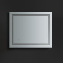 Load image into Gallery viewer, Fresca Santo 30&quot; Wide x 30&quot; Tall Bathroom Mirror w/ LED Lighting and Defogger- Fresca
