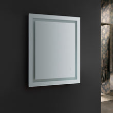 Load image into Gallery viewer, Fresca Santo 30&quot; Wide x 30&quot; Tall Bathroom Mirror w/ LED Lighting and Defogger- Fresca