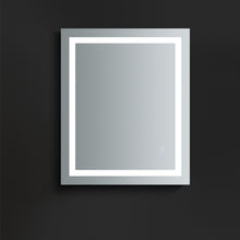 Load image into Gallery viewer, Fresca Santo 30&quot; Wide x 30&quot; Tall Bathroom Mirror w/ LED Lighting and Defogger- Fresca