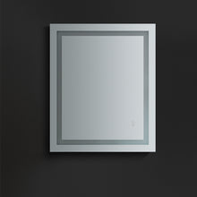 Load image into Gallery viewer, Fresca Santo 30&quot; Wide x 30&quot; Tall Bathroom Mirror w/ LED Lighting and Defogger- Fresca