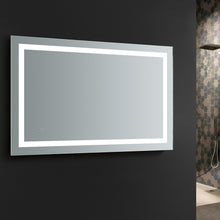 Load image into Gallery viewer, Fresca Santo 36&quot; Wide x 30&quot; Tall Bathroom Mirror w/ LED Lighting and Defogger- Fresca