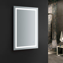 Load image into Gallery viewer, Fresca Santo 36&quot; Wide x 30&quot; Tall Bathroom Mirror w/ LED Lighting and Defogger- Fresca