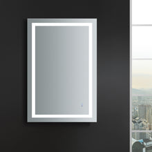 Load image into Gallery viewer, Fresca Santo 36&quot; Wide x 30&quot; Tall Bathroom Mirror w/ LED Lighting and Defogger- Fresca