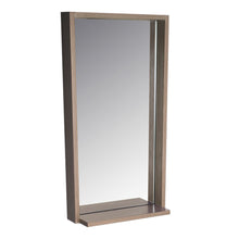 Load image into Gallery viewer, Fresca Potenza 21" Gray Oak Mirror with Shelf- Fresca