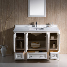 Load image into Gallery viewer, Fresca Oxford 48&quot; Antique White Traditional Bathroom Vanity- Fresca