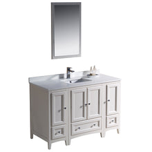 Load image into Gallery viewer, Fresca Oxford 48&quot; Antique White Traditional Bathroom Vanity- Fresca