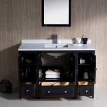 Load image into Gallery viewer, Fresca Oxford 48&quot; Espresso Traditional Bathroom Vanity- Fresca