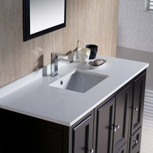 Load image into Gallery viewer, Fresca Oxford 48&quot; Espresso Traditional Bathroom Vanity- Fresca