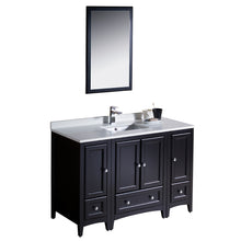 Load image into Gallery viewer, Fresca Oxford 48&quot; Espresso Traditional Bathroom Vanity- Fresca