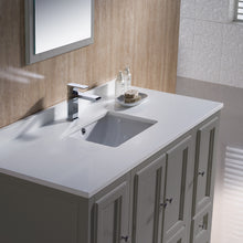 Load image into Gallery viewer, Fresca Oxford 48&quot; Gray Traditional Bathroom Vanity- Fresca