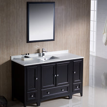 Load image into Gallery viewer, Fresca Oxford 54&quot; Espresso Traditional Bathroom Vanity- Fresca