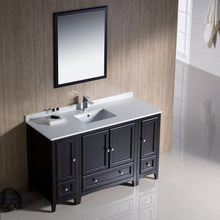 Load image into Gallery viewer, Fresca Oxford 54&quot; Espresso Traditional Bathroom Vanity- Fresca
