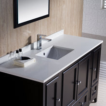 Load image into Gallery viewer, Fresca Oxford 54&quot; Espresso Traditional Bathroom Vanity- Fresca