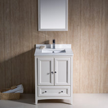 Load image into Gallery viewer, Fresca Oxford 24&quot; Antique White Traditional Bathroom Vanity- Fresca