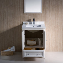 Load image into Gallery viewer, Fresca Oxford 24&quot; Antique White Traditional Bathroom Vanity- Fresca