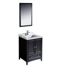 Load image into Gallery viewer, Fresca Oxford 24&quot; Espresso Traditional Bathroom Vanity- Fresca