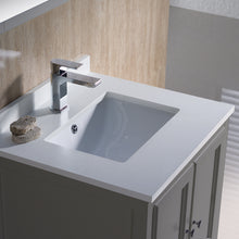 Load image into Gallery viewer, Fresca Oxford 24&quot; Gray Traditional Bathroom Vanity- Fresca