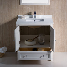 Load image into Gallery viewer, Fresca Oxford 30&quot; Antique White Traditional Bathroom Vanity- Fresca