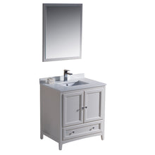 Load image into Gallery viewer, Fresca Oxford 30&quot; Antique White Traditional Bathroom Vanity- Fresca