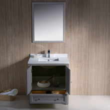 Load image into Gallery viewer, Fresca Oxford 30&quot; Gray Traditional Bathroom Vanity- Fresca