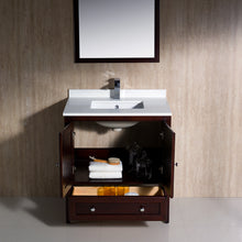 Load image into Gallery viewer, Fresca Oxford 30&quot; Mahogany Traditional Bathroom Vanity- Fresca
