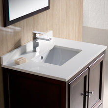 Load image into Gallery viewer, Fresca Oxford 30&quot; Mahogany Traditional Bathroom Vanity- Fresca