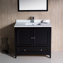 Load image into Gallery viewer, Fresca Oxford 36&quot; Espresso Traditional Bathroom Vanity- Fresca