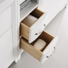 Load image into Gallery viewer, Fresca Cambridge 72&quot; White Double Sink Traditional Bathroom Vanity w/ Mirrors- Fresca